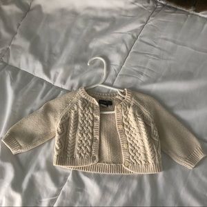 Baby Gap Cable Knit Cardigan